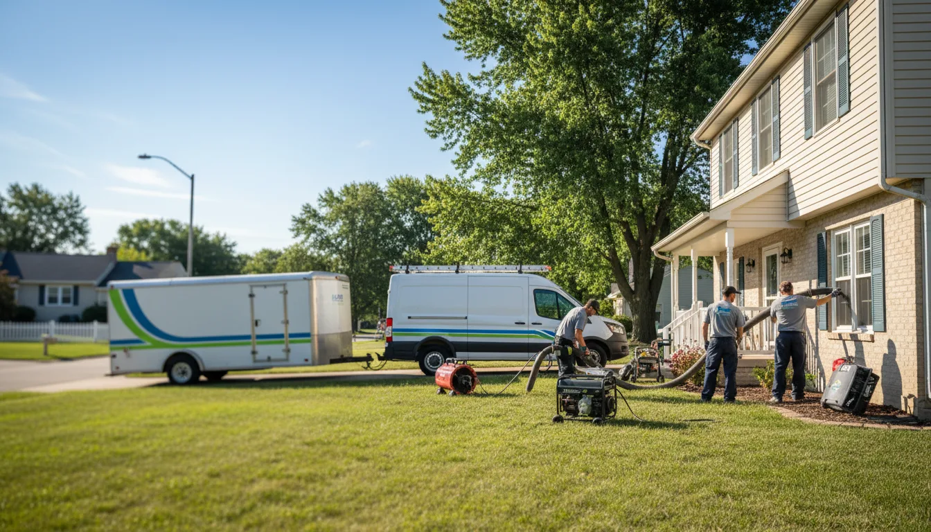 Flooded Basement Restoration And Cleanup With Repair in Green River, WY near me